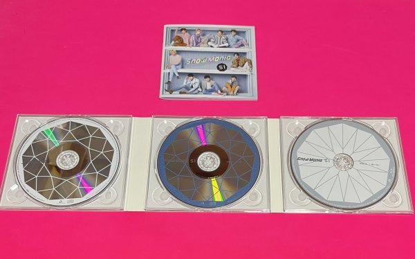 【超美品】 Snow Man Snow Mania S1 初回盤A 初回盤B CD+Blu-ray #C703_画像2
