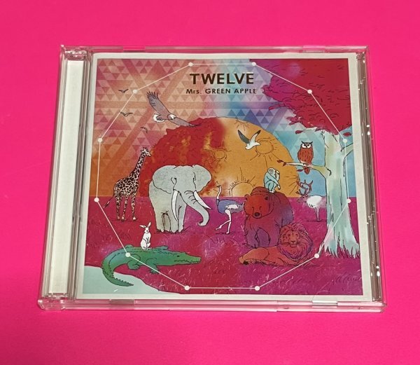 美品】 Mrs GREEN APPLE TWELVE 初回限定盤 CD+DVD ミセス 美品】 Mrs GREEN APPLE TWELVE 初回限定盤 CD+DVD ミセス