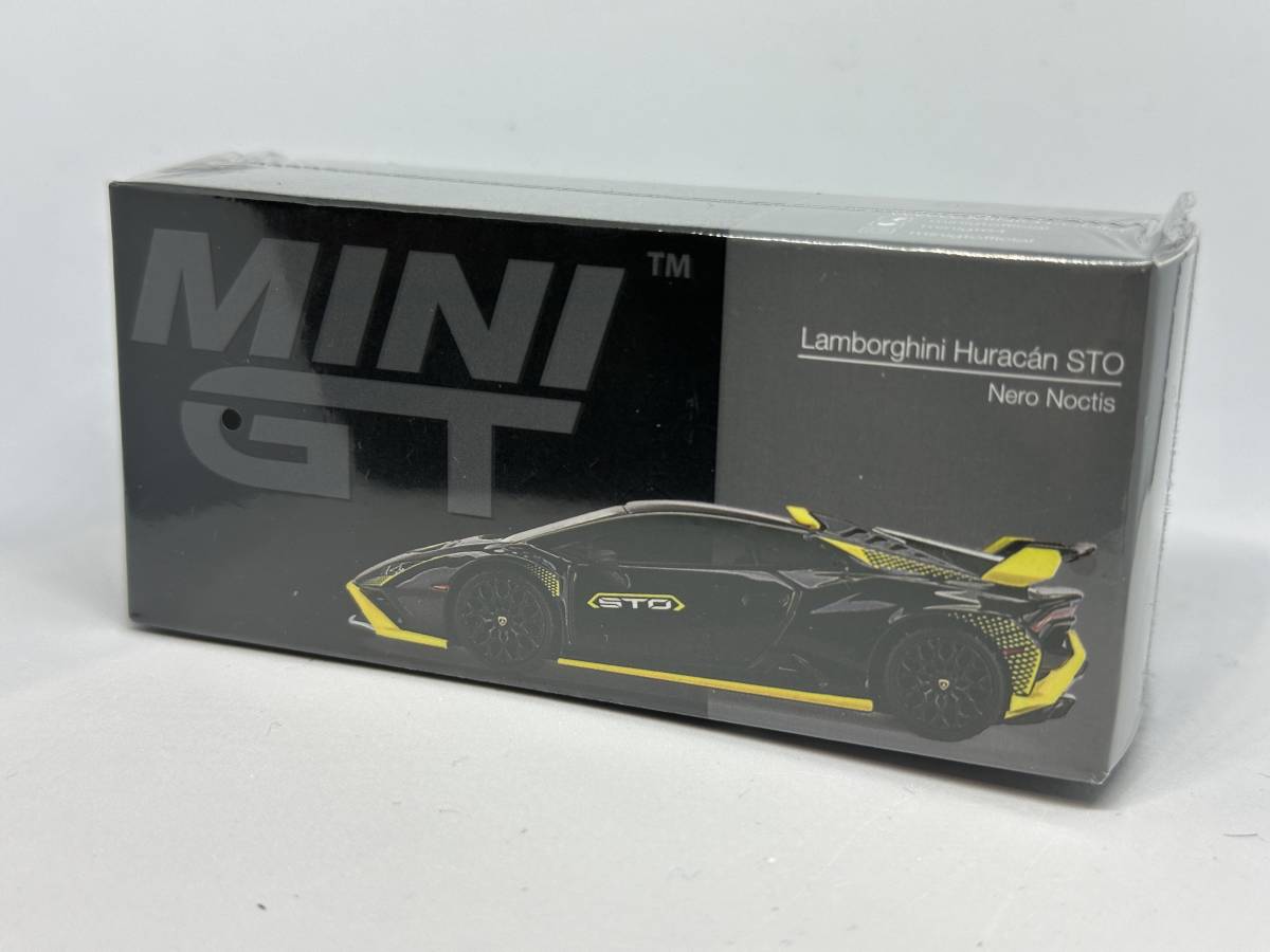 MINI GT ミニGT 1/64 MGT00638 ランボルギーニ ウラカン STO ネロ ノクティスの画像1