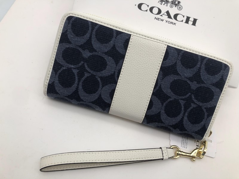 コーチ COACH 長財布 財布 シグネチャー アコーディオンラウンドジップウォレット 新品 未使用 贈り物141C C4453　_画像5