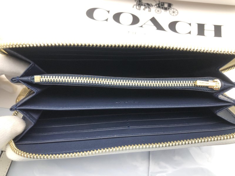 コーチ COACH 長財布 財布 シグネチャー アコーディオンラウンドジップウォレット 新品 未使用 贈り物141C C4453　_画像7