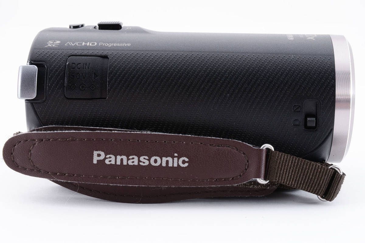 ★外観美品★ Panasonic HC-V360M ブラック ビデオカメラ ハンディカム パナソニック #0231の画像7