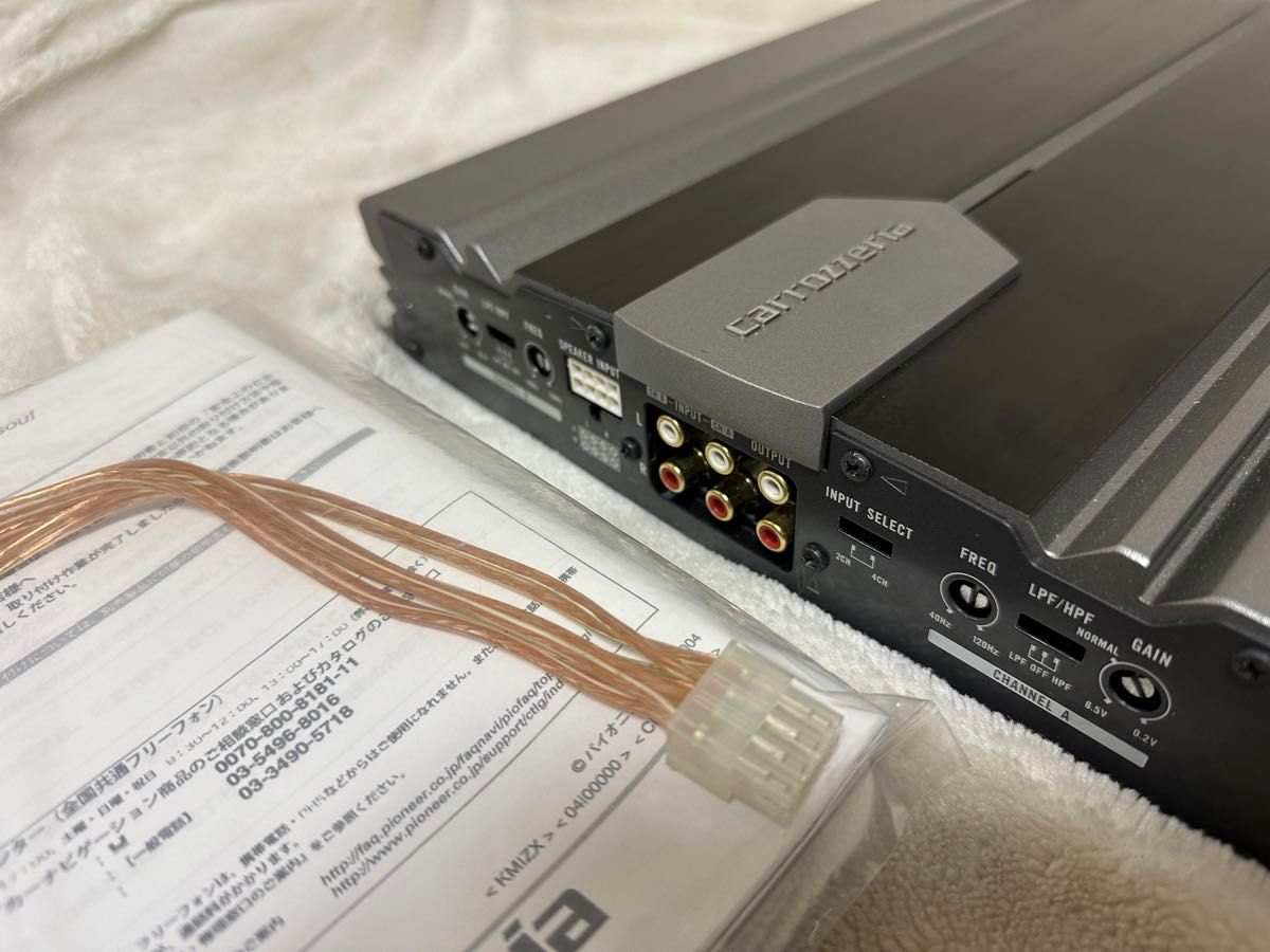 pioneer GM-A3400 カロッツェリア 4チャンネルパワーアンプ pioneer GM-A3400 カロッツェリア 4チャンネルパワーアンプ