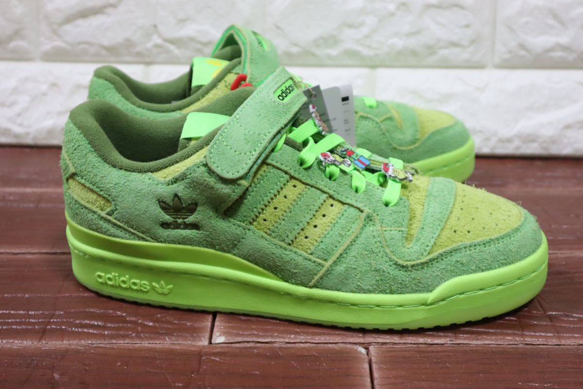 新品 定価17600円 25.5㎝ adidas originals アディダス オリジナルス　FORUM LOW THE GRINCH OPT1 フォーラム　ロー　ザ　グリンチ　OPT1_画像4