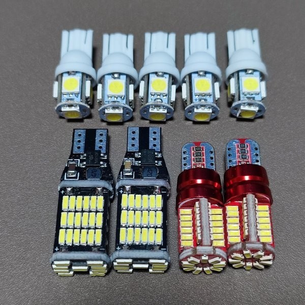 爆光9個セット！GB7/8 フリード プラス ハイブリッド T10 LED ルームランプ ナンバー灯 バックランプ 読書灯 ホンダ /45/57/5_画像1