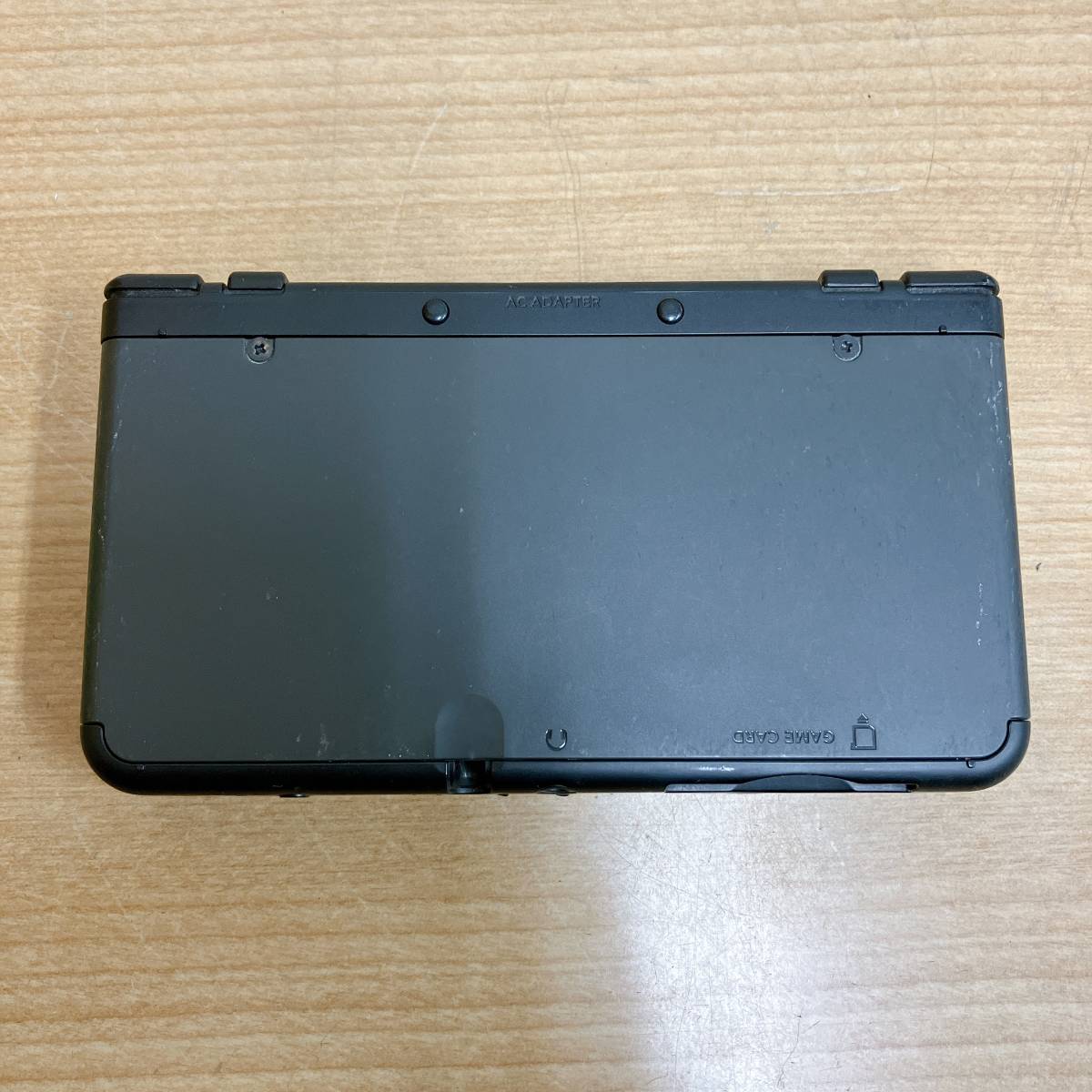 【任天堂 Newニンテンドー3DS ブラック 本体】NINTENDO/初期化済み/通電OK★/T62-021_画像3