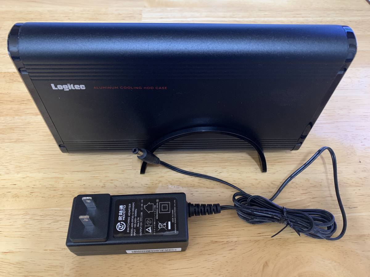 Logitec ロジテック 3.5インチ HDDケース LHR-EKWU3BK_画像1