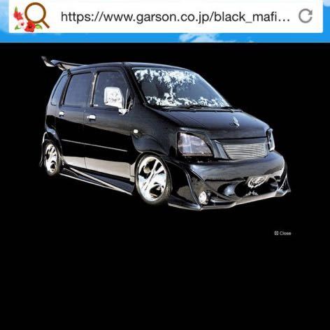 超希少！廃盤絶版！SUZUKI WAGON R ワゴンR MC GALSON ギャルソン ブラックマフィア フルエアロ バンパーセット ビレットグリル フォグ JDM_画像10