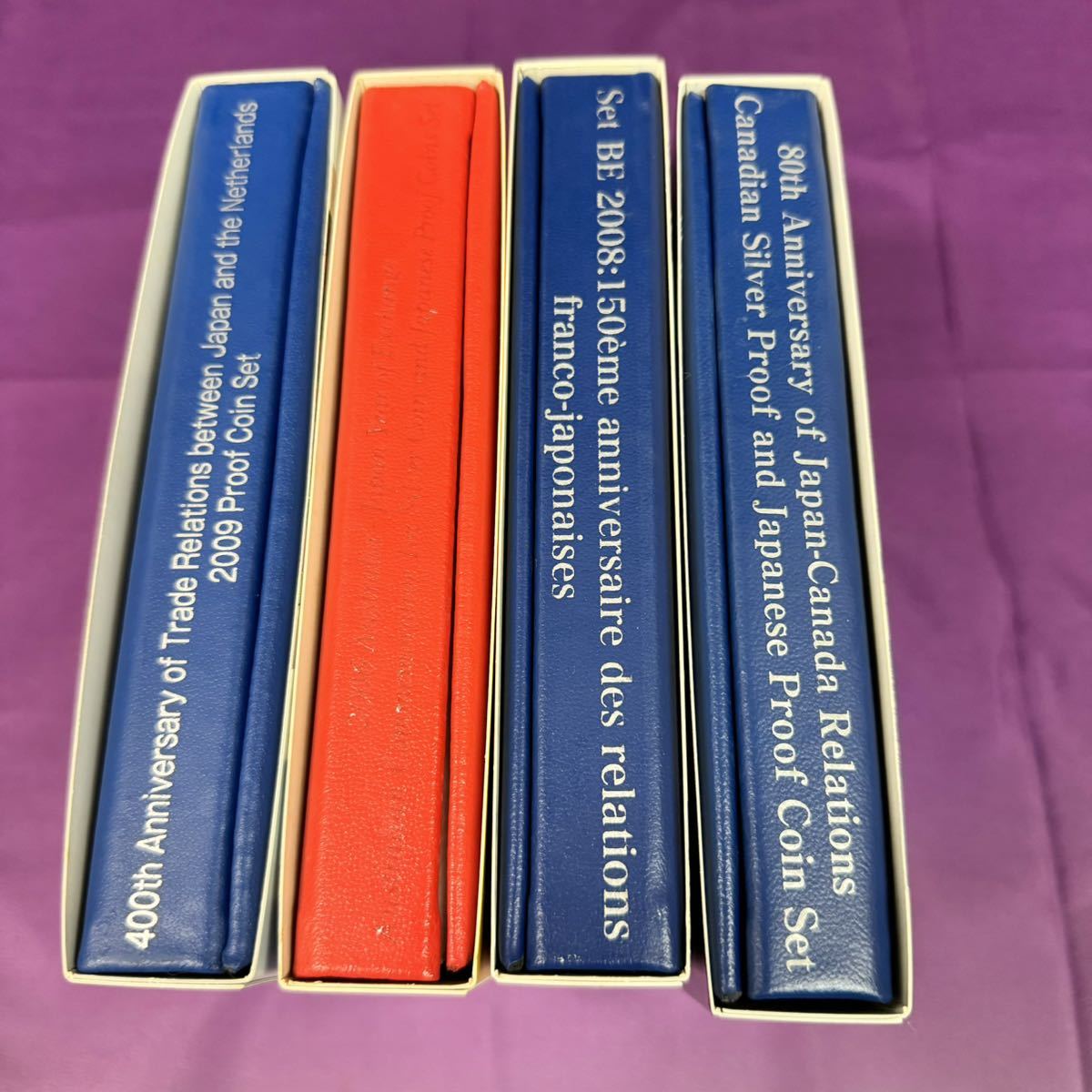 ◆プルーフ貨幣セット 4点まとめ売り 日加圧修好80周年2009 2006年日豪交流年 日仏交流150周年2008 日蘭通商400周年2009 142-100_画像7