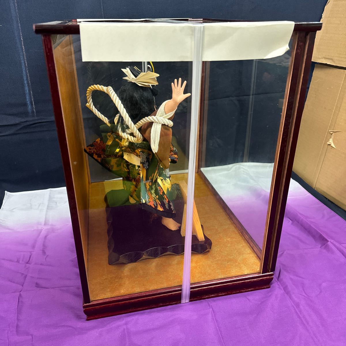 ◇中古 日本人形 まさかり 春光作 オノ 五月人形 コレクション ◇中古 日本人形 まさかり 春光作 オノ 五月人形 コレクション