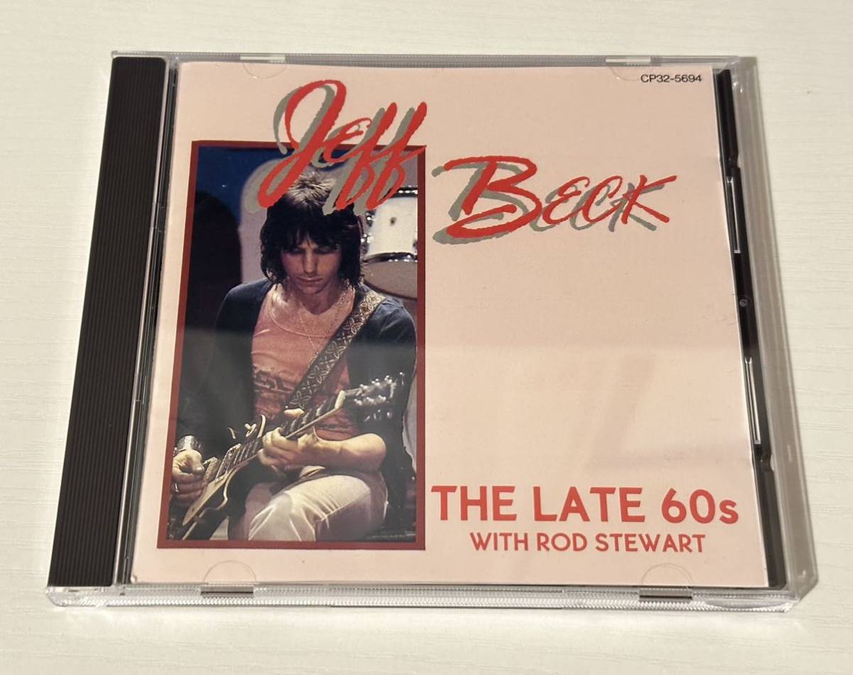 【ケース新品交換済み】CD THE LATE 60s with ROD STEWART JEFF BECK_画像1