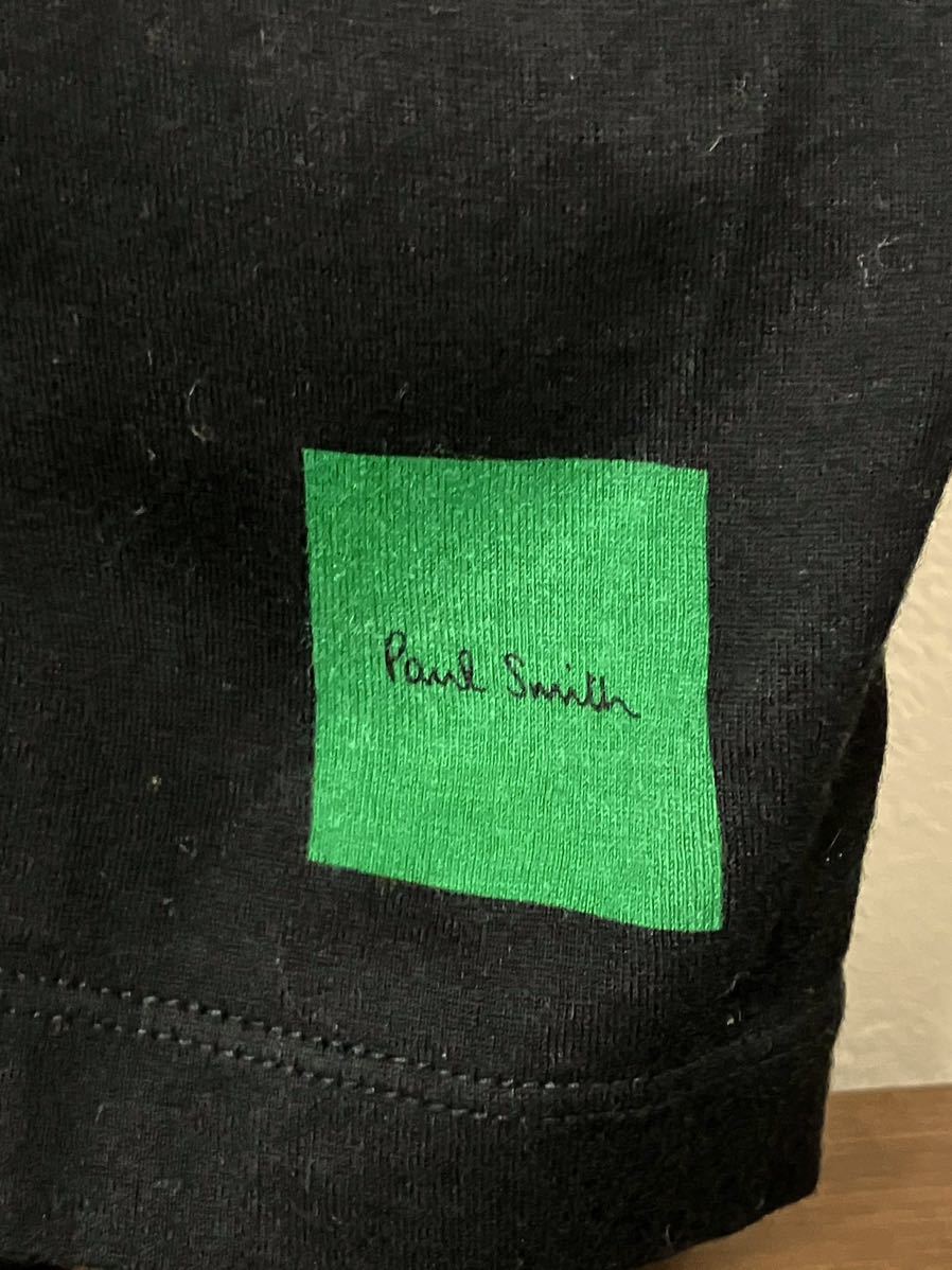 Paul Smith ポールスミス ダイナソー Tシャツ 黒 Mの画像2