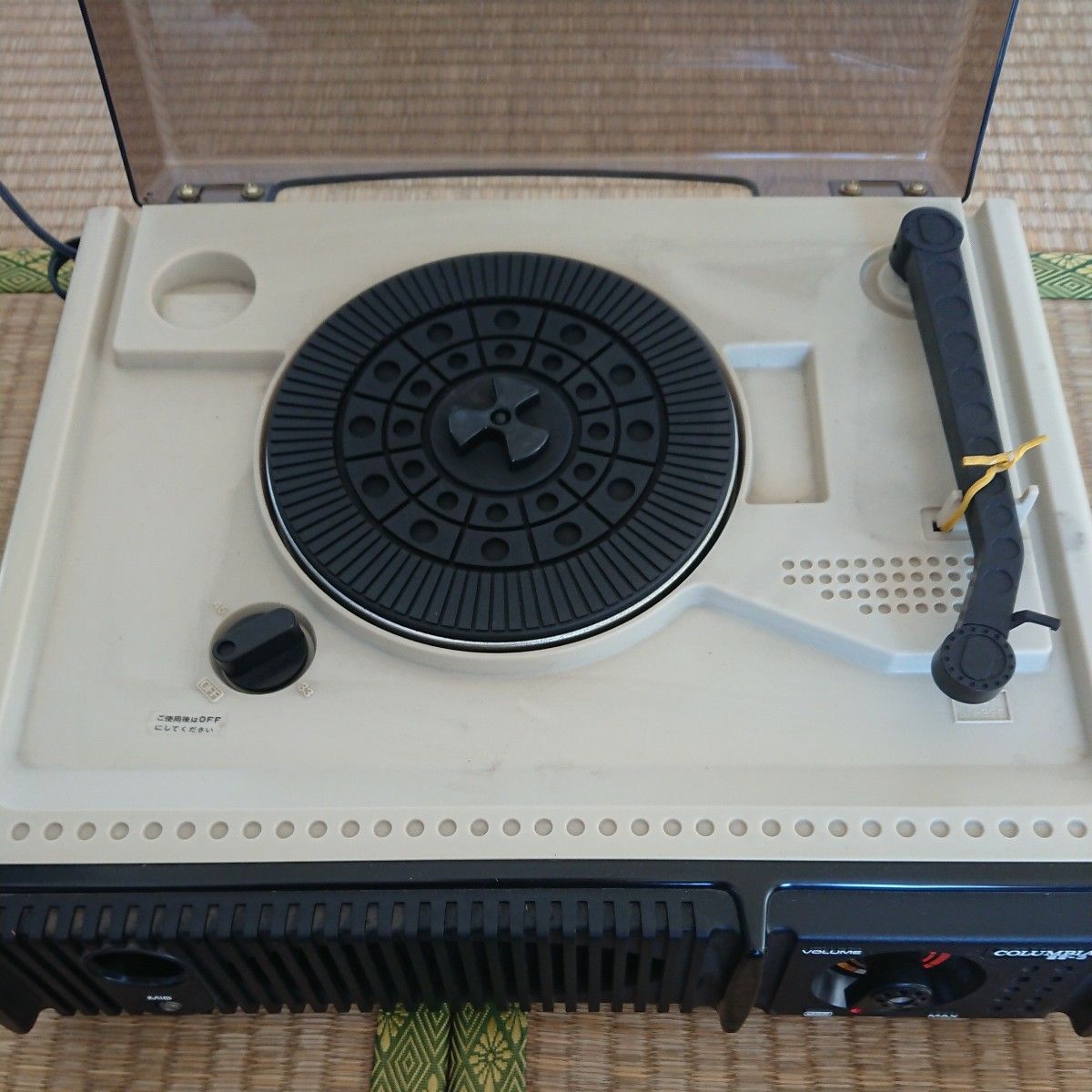 【昭和レトロ】レコードプレイヤー 日本コロムビア SE-3 ターンテーブル