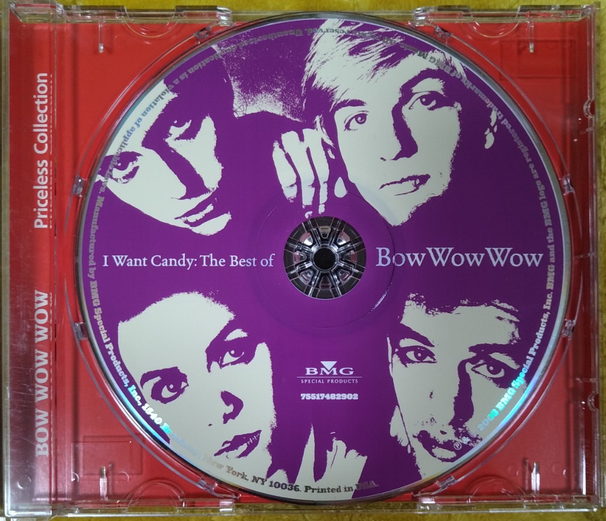 priceless collection bow wow wow i want candy best of 廃盤輸入盤中古CD バウワウワウ ベスト プライスレス・コレクション COL-CD-9512_画像3