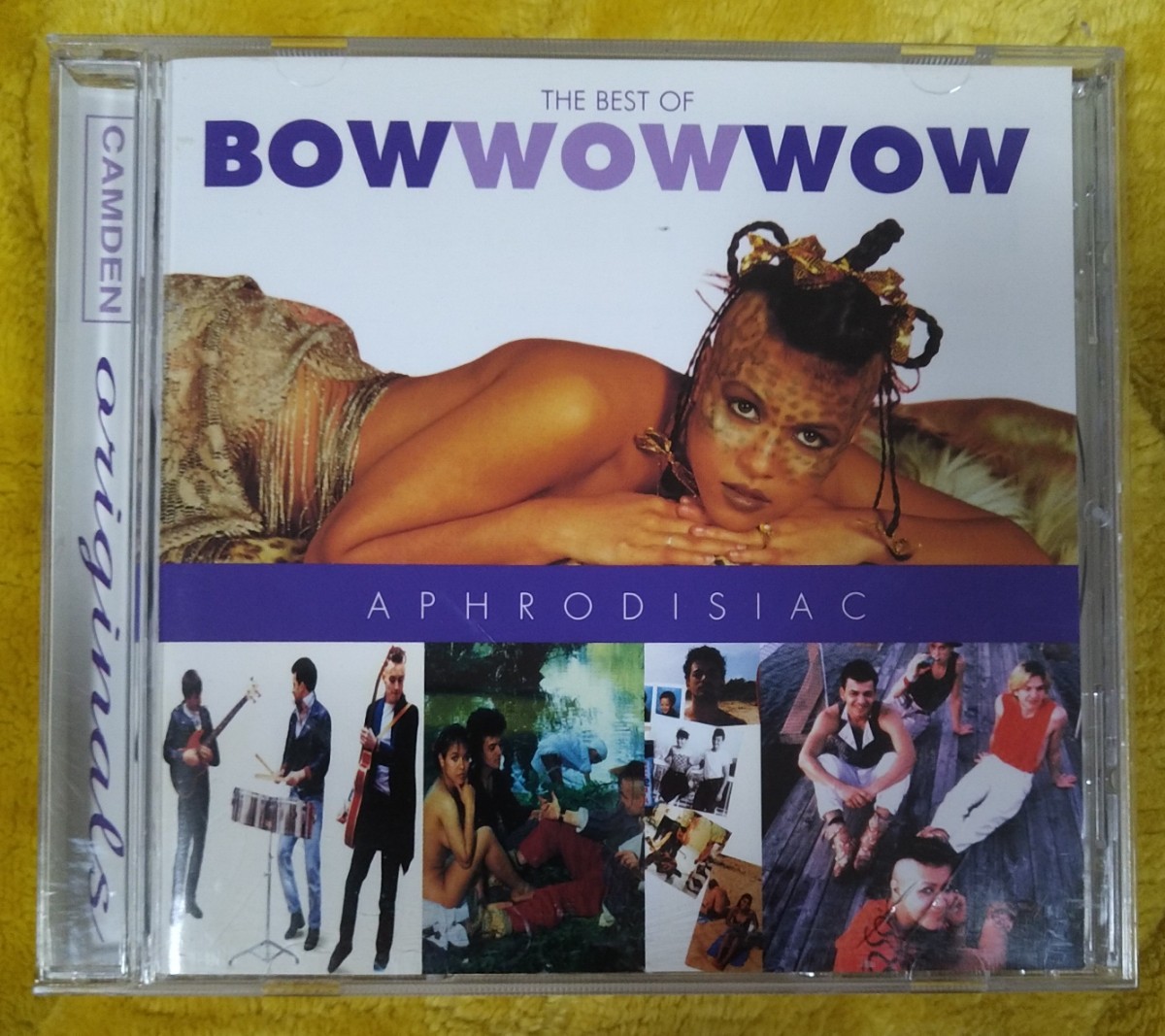 the best of bow wow wow 廃盤輸入盤中古CD ザ・ベスト・オブ バウワウワウ APHRODISIAC malcolm maclaren 74321 419672_画像1