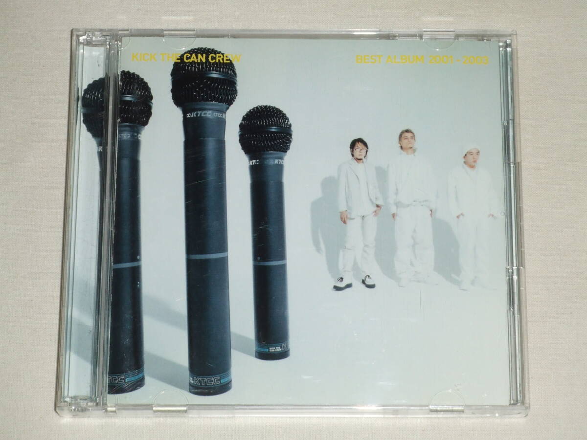 KICK THE CAN CREW/初回限定DVD付 BEST ALBUM 2001-2003/CDベストアルバム キック ザ カン クルー KREVAクレバ MCU LITTLE_画像3