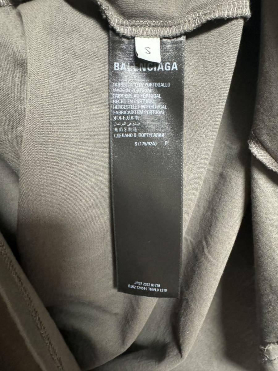 BALENCIAGA GARDE-ROBE CARE RABEL Tシャツ バレンシアガ サイズS セブチ HOSHI着用_画像6