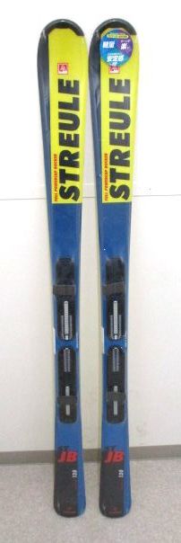 Bibian 比比昂- ☆STREULE ジュニアスキーセット(130) 新品 Bibian 比比昂- ☆STREULE ジュニアスキーセット(130) 新品
