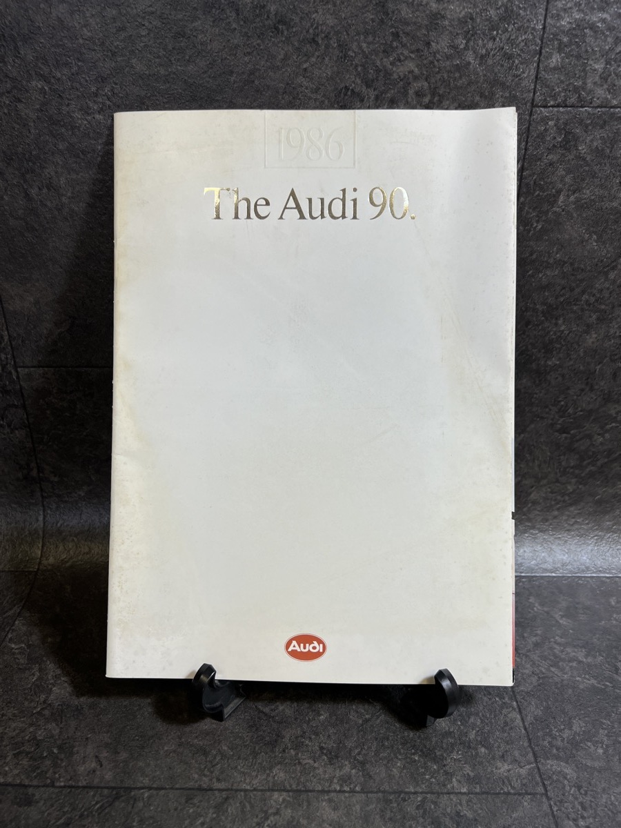 『自動車カタログ パンフレット 1986 The Audi90 アウディ パンフ レトロ』_画像1