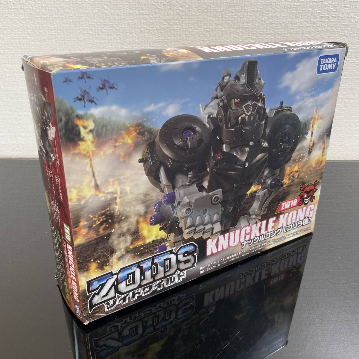 【未組立品】TAKARA TOMY ZOIDS ゾイドワイルド ナックルコング ゴリラ種 ZW10_画像8