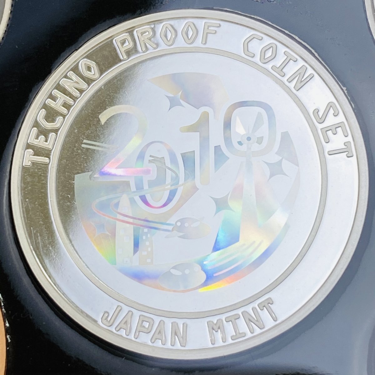 1円~ 2010年 平成22年 テクノプルーフ貨幣セット 額面666円 銀約8g 記念硬貨 銀メダル 記念貨幣 通貨 コイン COIN PT2010_画像3