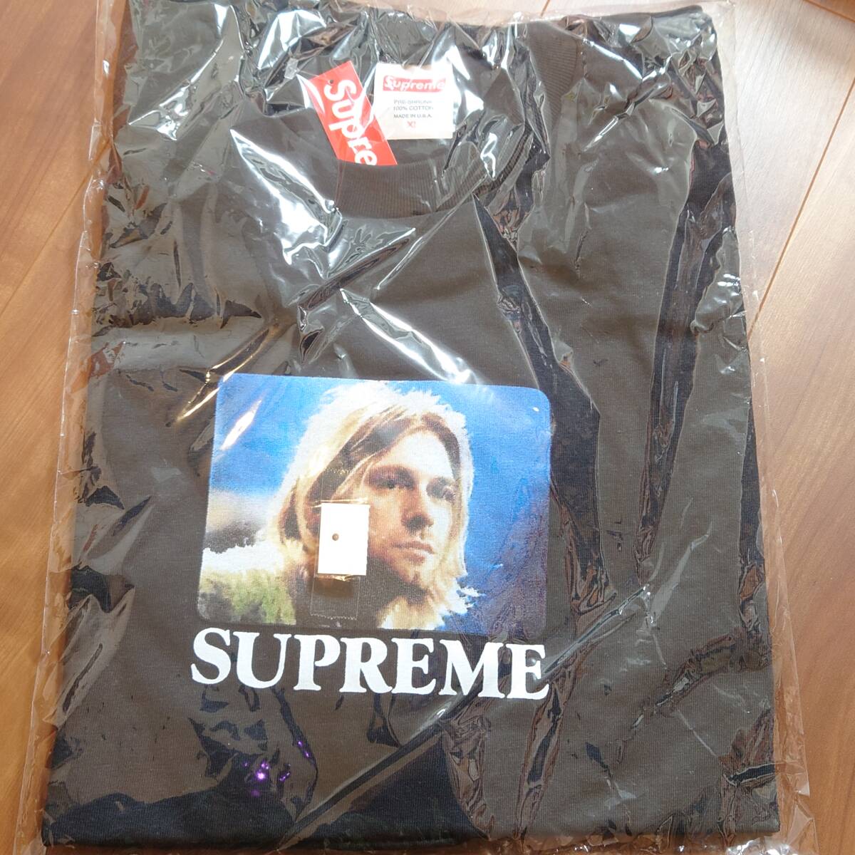 新品 23ss Supreme Kurt Cobain Tee シュプリーム カート コバーン Tシャツ ブラック XL_画像1