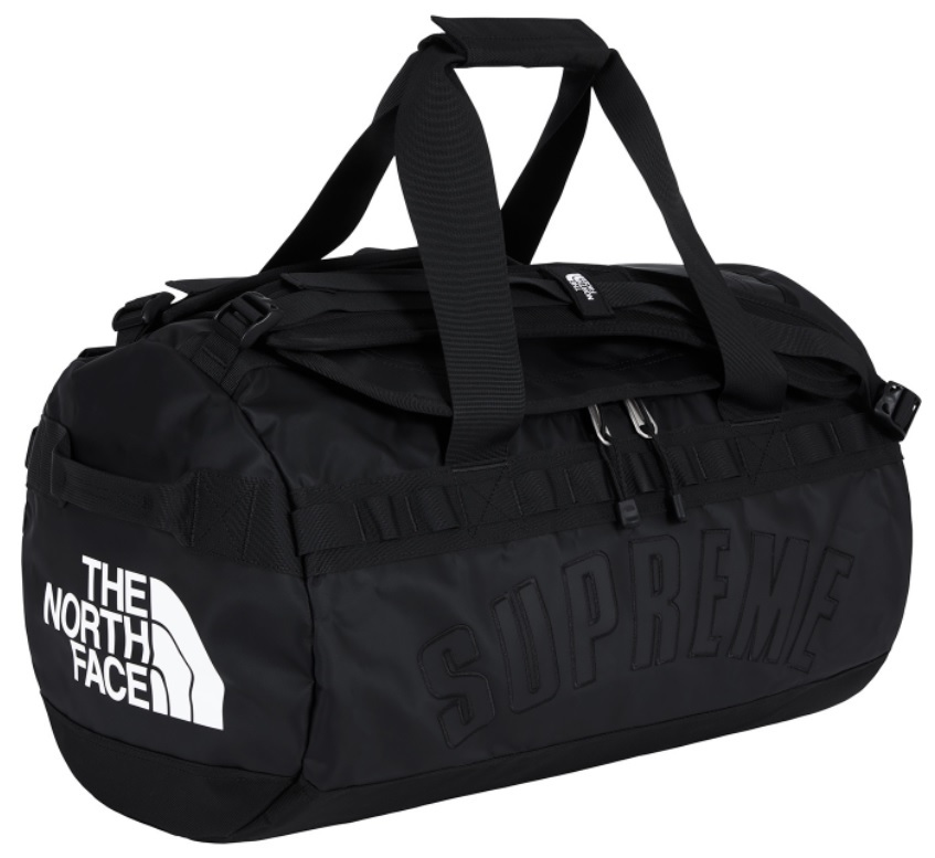 新品 19ss Supreme The North Face Arc Logo Base Camp Duffle Bag ダッフル バッグ ブラック 黒の画像1