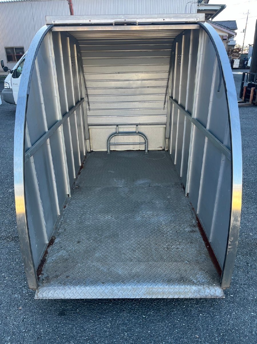 ★★バイク保管庫 Bike Shelter 型番不明 W1300D2750H1700（中古品） の画像5