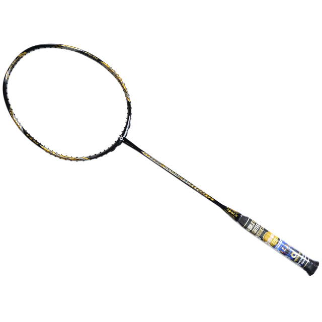 * including carriage *9U/58g* world most light weight class *apacs*FEATHER WEIGHT XS BLACK/GOLD*MAX30LBS* badminton racket *55* black / Gold * black / gold 