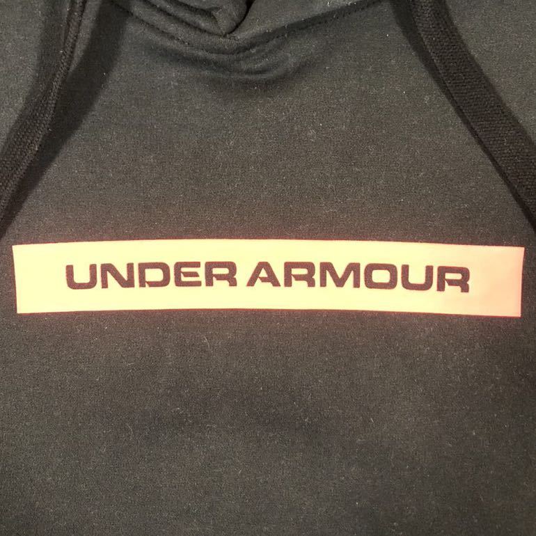  Under Armor Parker pull over black black men's XXL size 