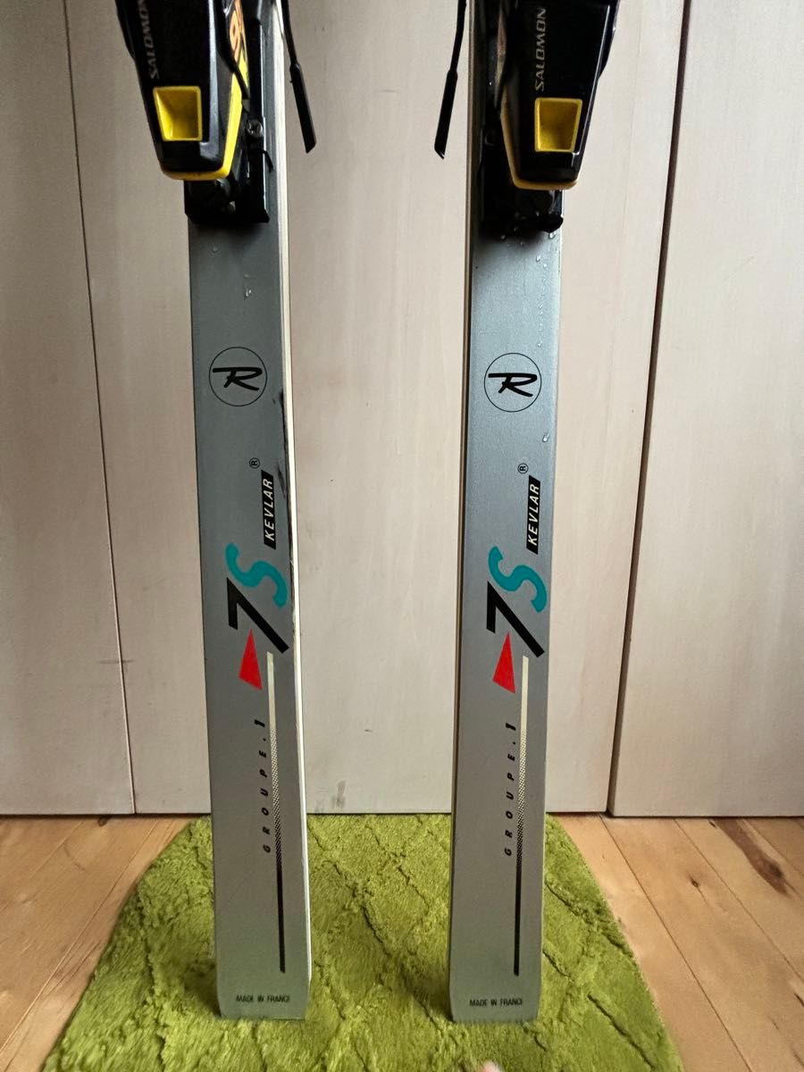 レトロ スキー板 ビンディングセットロシニョール 7S KEVLAR レトロ スキー板 ビンディングセットロシニョール 7S KEVLAR