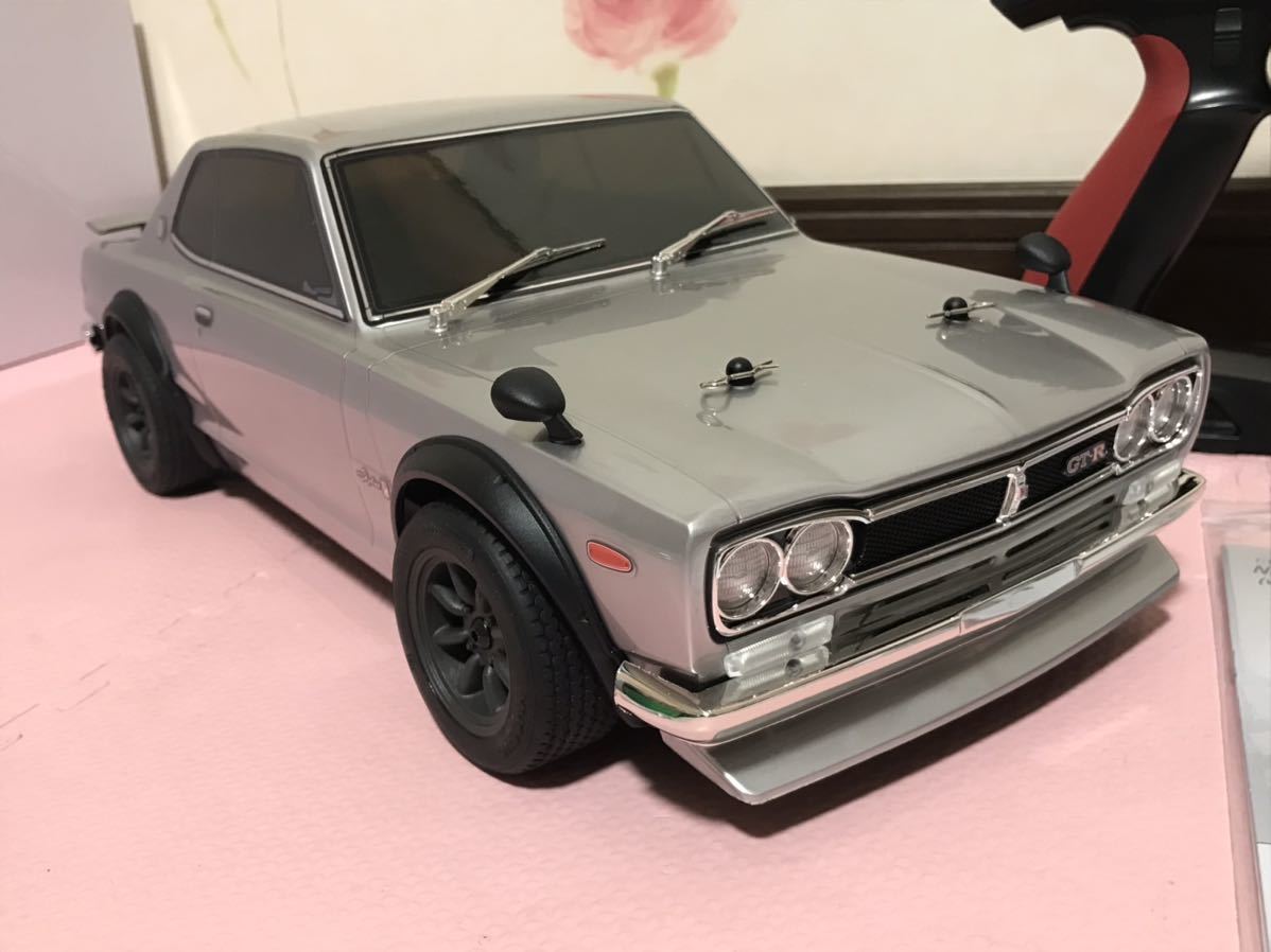 送料無料　1/10 京商 日産 スカイライン 2000GT-R KPGC10 FAZER Mk2 ラジコンセット KYOSHO NISSAN SKYLINE 旧車 ハコスカ