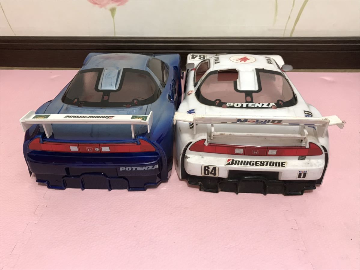 1/10 タミヤ ホンダ NSX GT モービル1 レーシングカー　ジャンク　ラジコンボディセット　TAMIYA HONDA Mobil1 RACING CAR_画像5