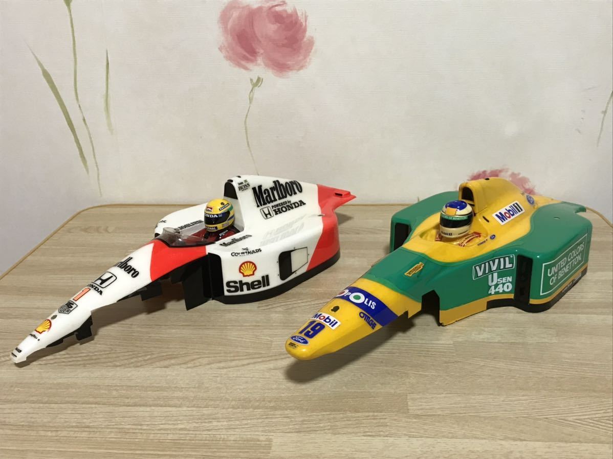 送料無料 1/10 タミヤ F1 ラジコンボディセット マクラーレン ホンダ MP4/6 ベネトン フォード B192 TAMIYA McLaren HONDA BENETTON FORDの画像1