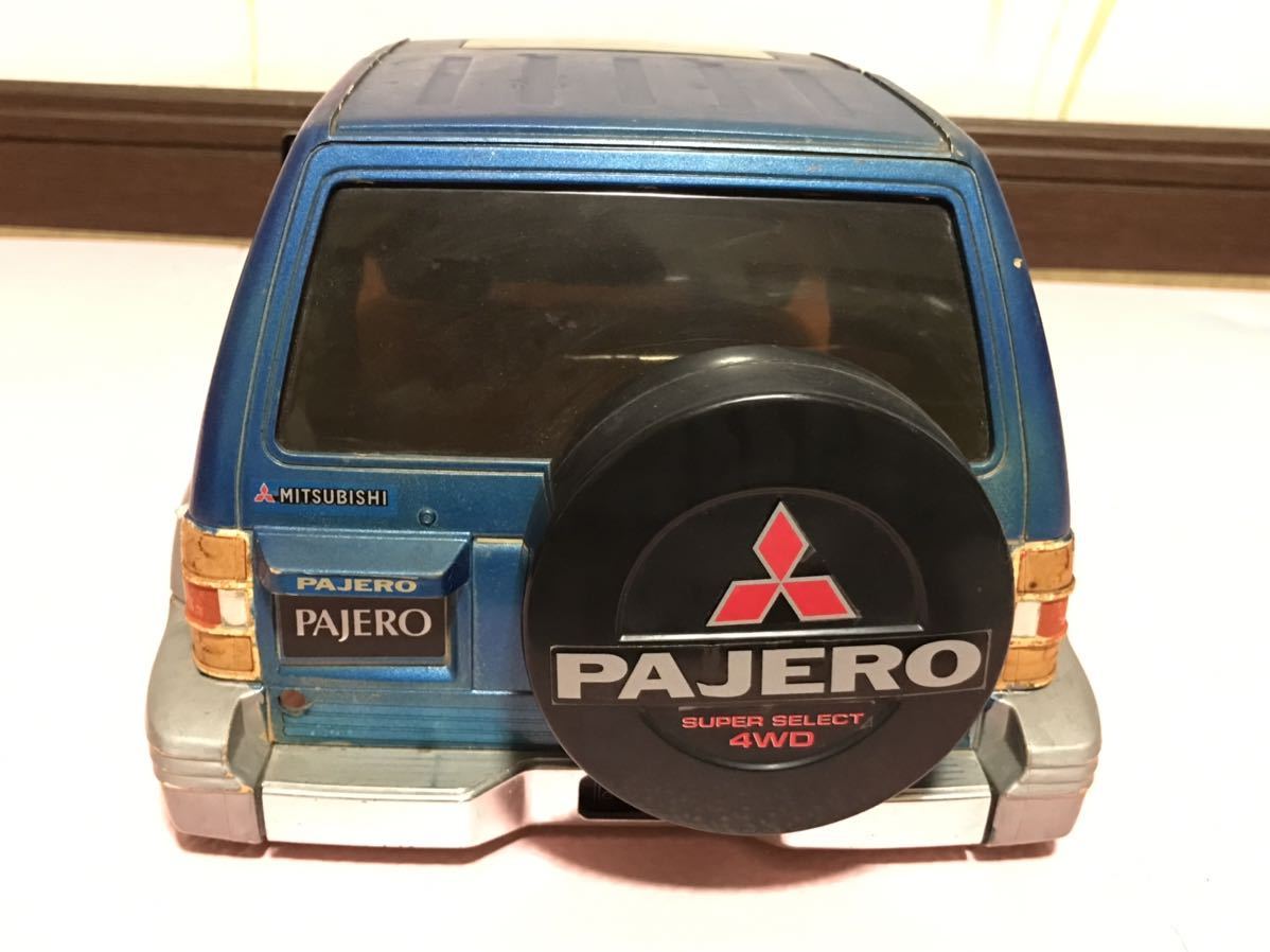 送料無料　当時物 1/10 タミヤ 三菱 パジェロ 日本製 ラジコンボディ TAMIYA MITSUBISHI PAJERO JAPAN オフロードカー クロカン CC-01