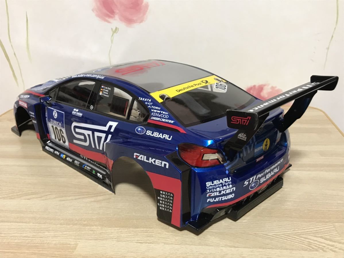送料無料 1/10 塗装済 未走行 タミヤ スバル WRX STI NBR 送料無料 1/10 塗装済 未走行 タミヤ スバル WRX STI NBR