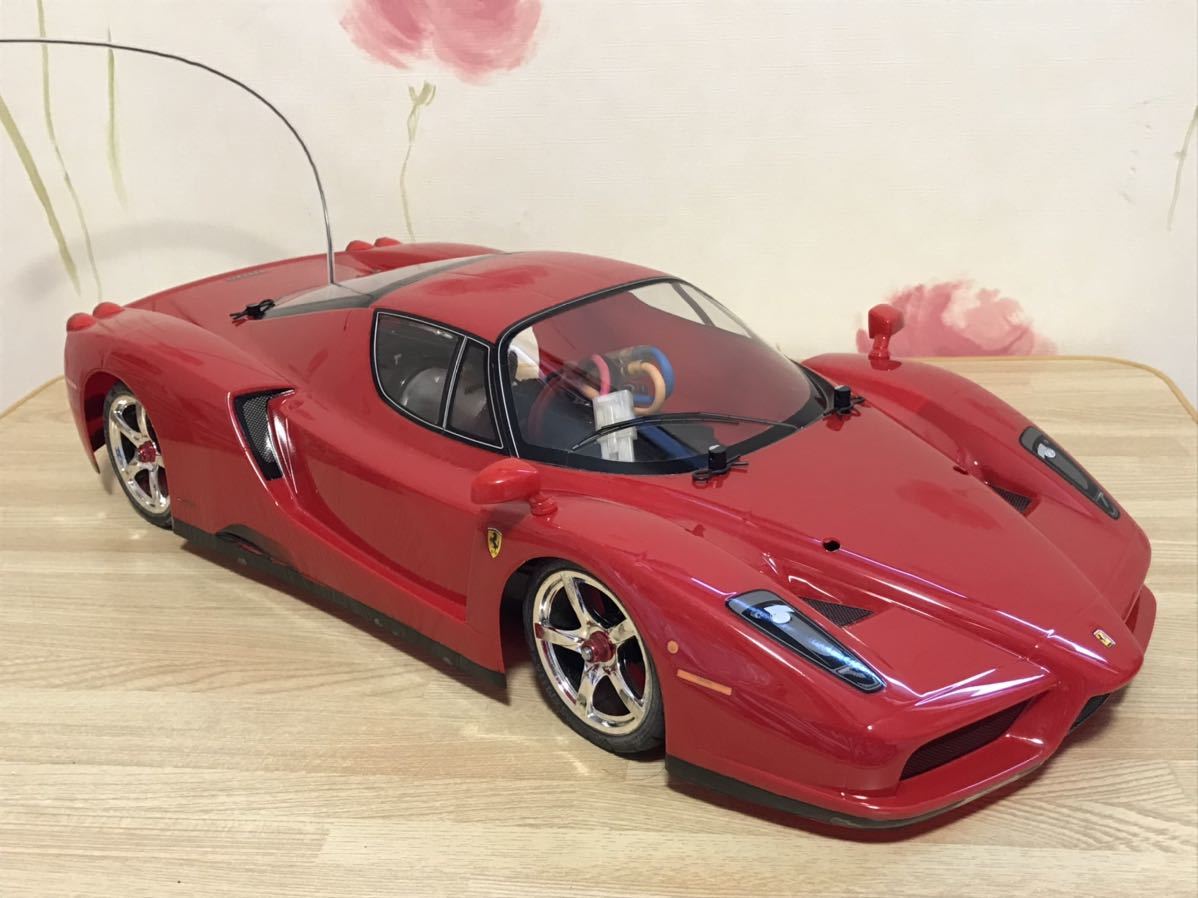 送料無料　1/10 タミヤ エンツォ フェラーリ ラジコン車体 TAMIYA ENZO FERRARI 当時物 スーパーカー