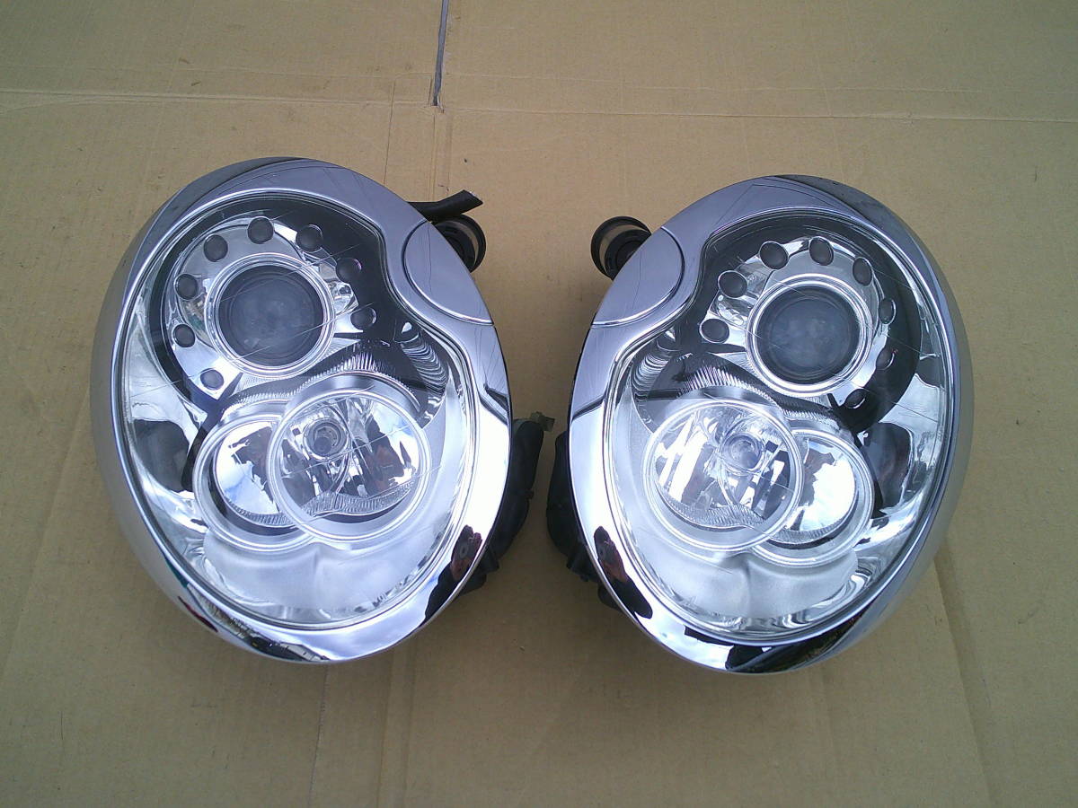 ★ RH16 RE16 ミニ R53 後期 キセノン ヘッドライト 左右 HID ヘッドランプ 7198737 7198738 ★ BMWミニ MINI RA16 R50 クーパー クーパーSの画像1