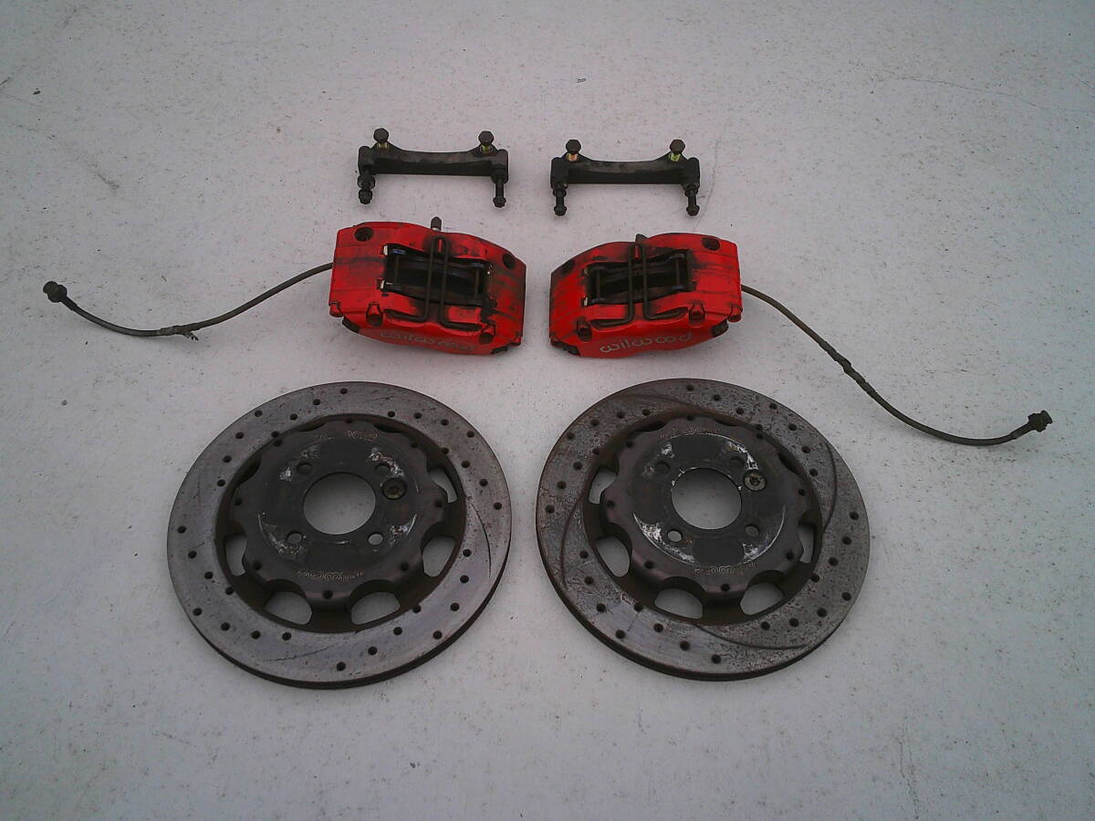 * RE16 Mini R53 brake wilwood disk rotor 4POT caliper bracket left right WILWOOD * BMW Mini MINI RA16 R50 RF16 RH16 R52