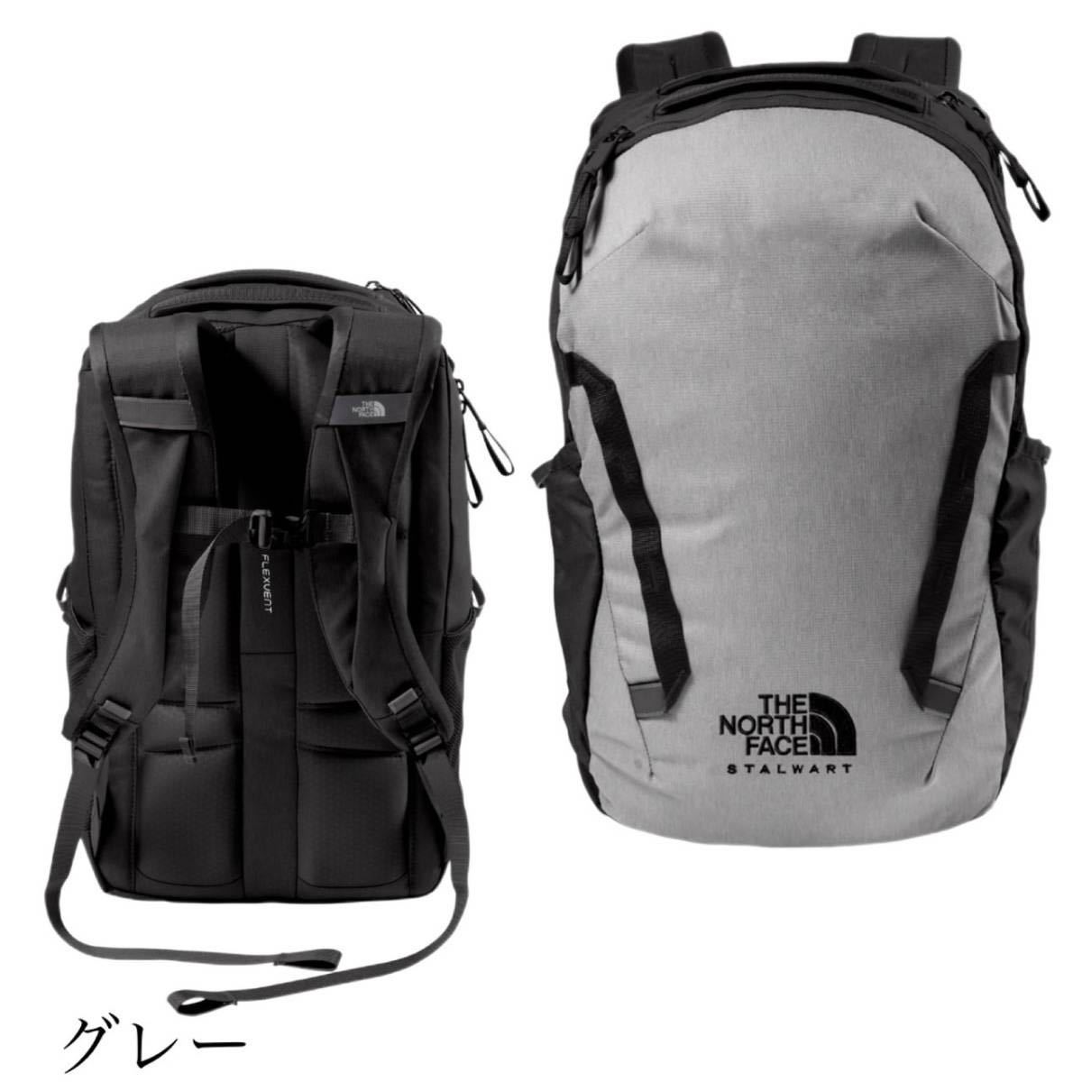 ノースフェイス バックパック NF0A52S6 バッグ リュックサック グレー 27L ユニセックス THE NORTH FACE STALWART BACKPACK 新品の画像2