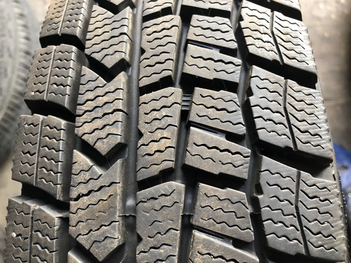 ダンロップ WINTERMAXX02 ウィンターマックス02 155/80R13 4本セット　20年製 _画像4