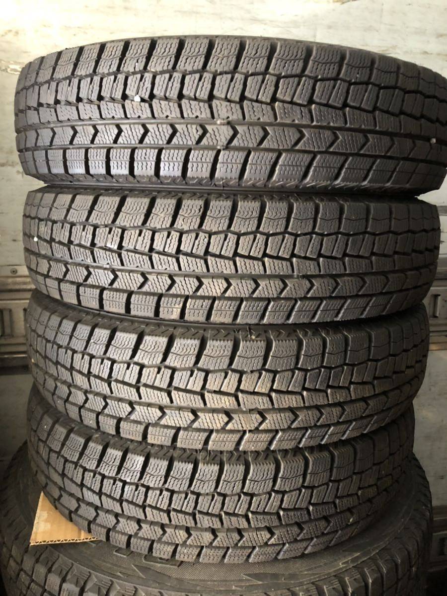 ダンロップ WINTERMAXX02 ウィンターマックス02 155/80R13 4本セット　20年製 _画像1