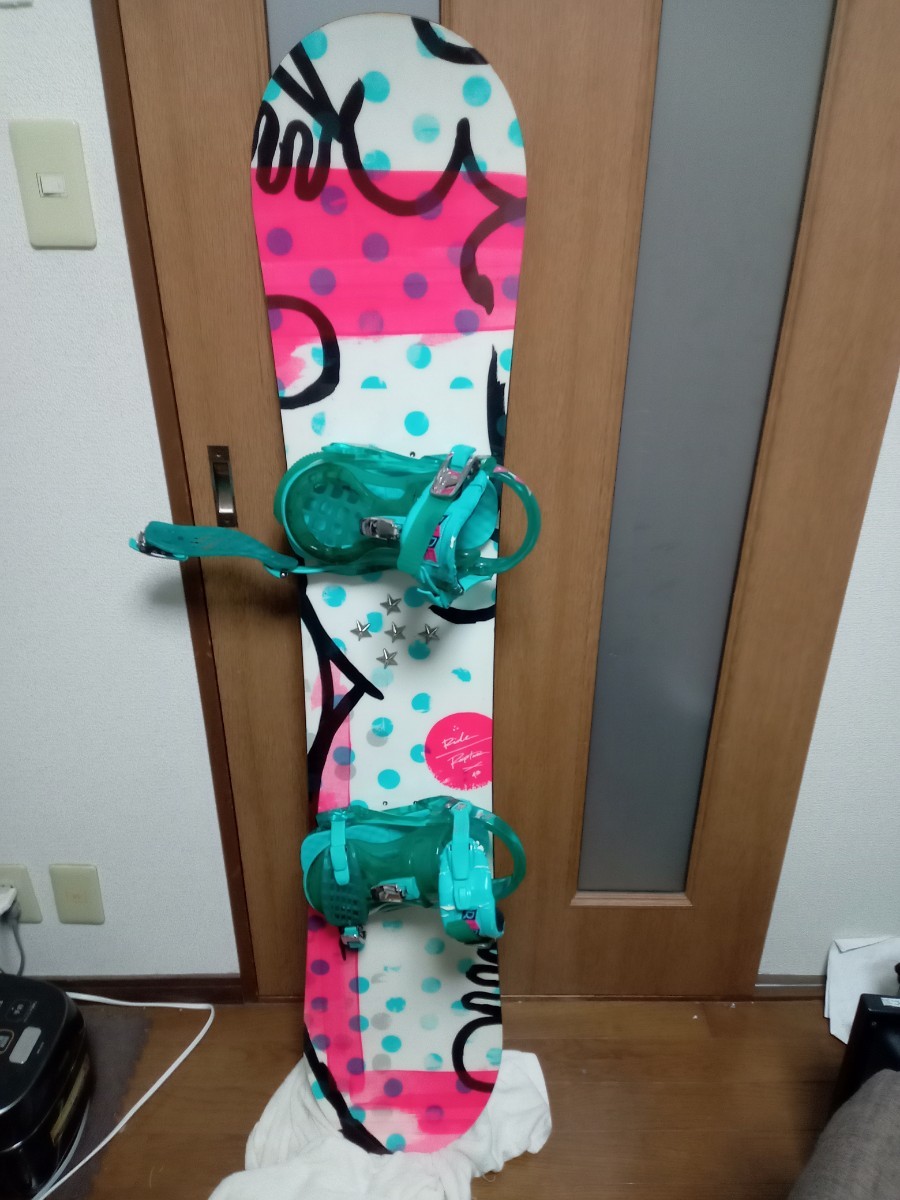 RIDE　rapture　143cm　ライド　スノーボード　ビンディング_画像1