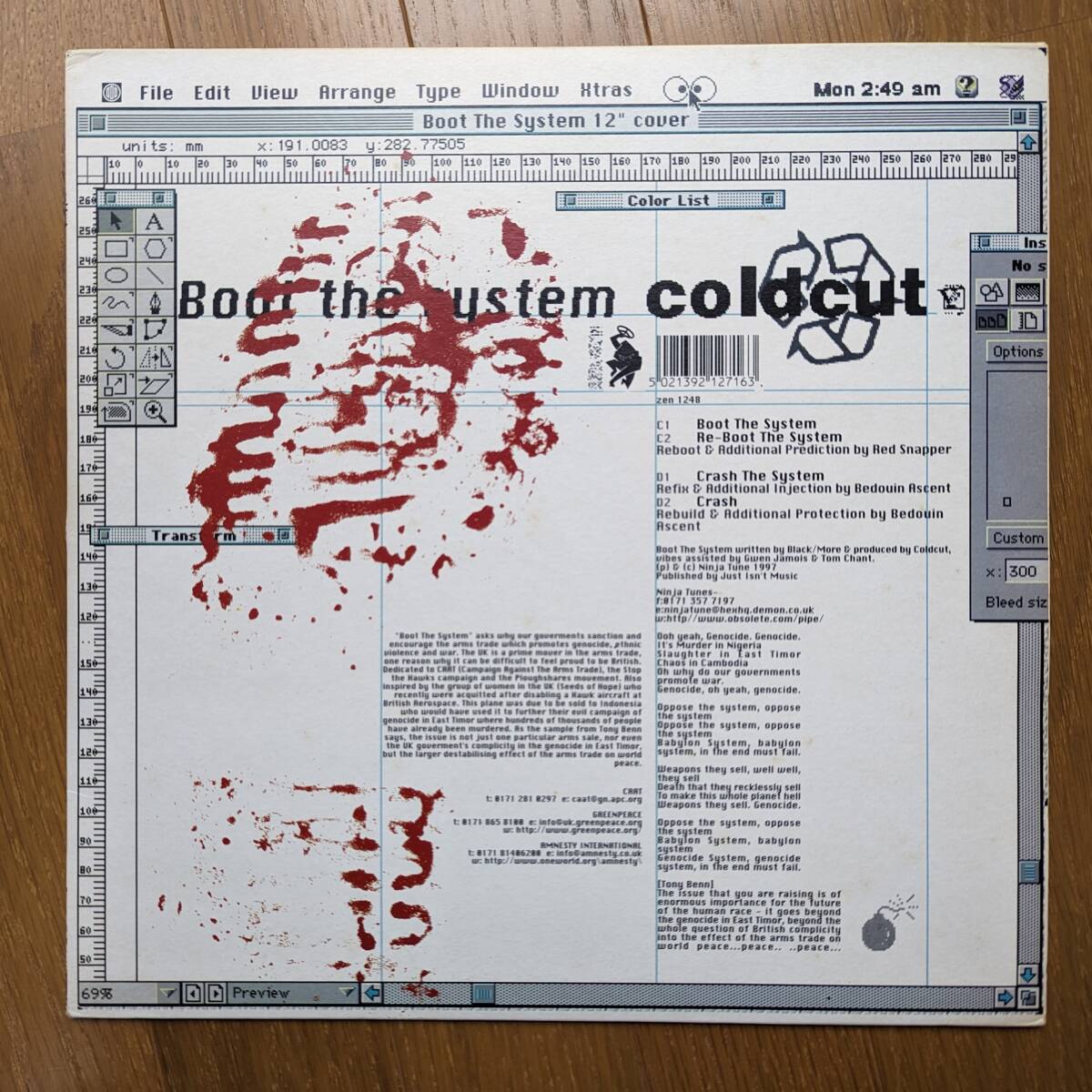 Coldcut - Atomic Moog 2000 / Boot The System_画像2