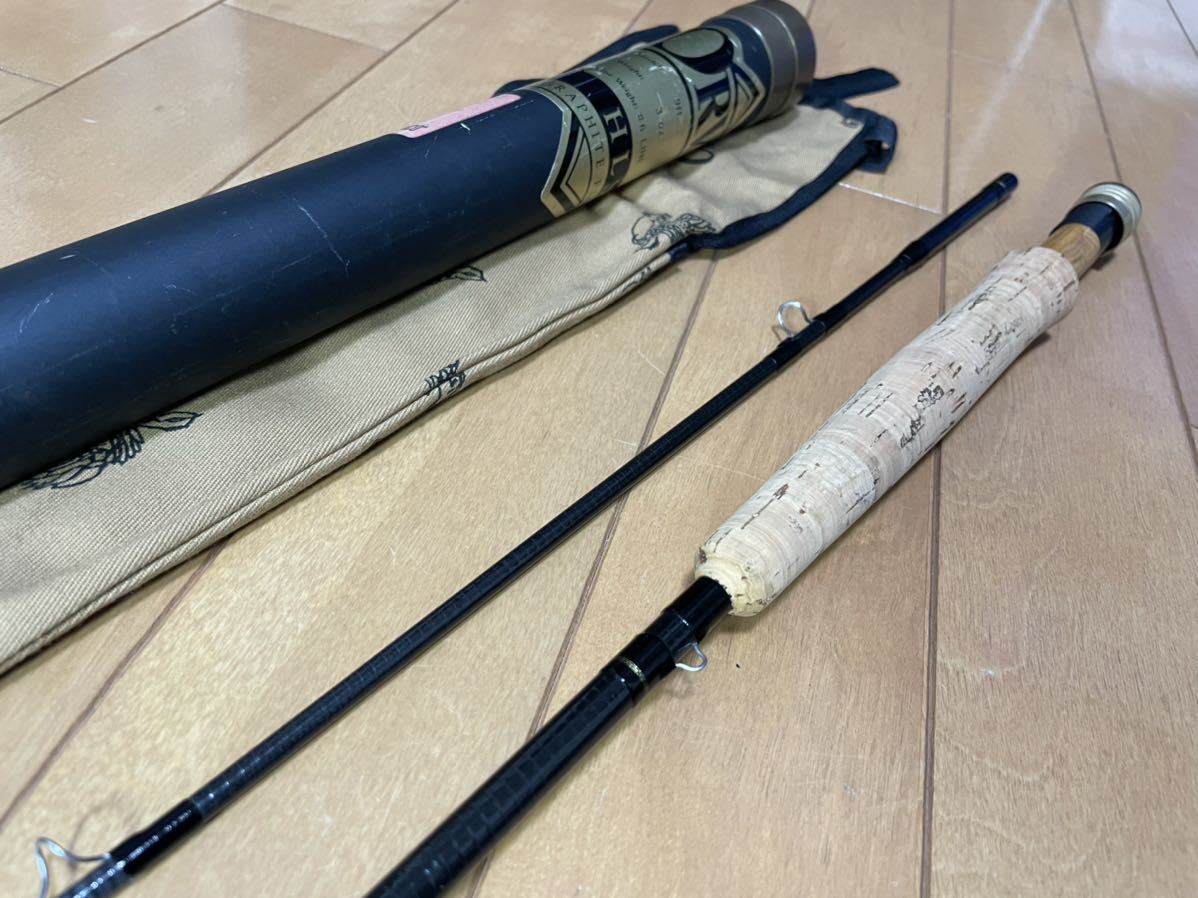 ★即決C！稀少 オービス ORVIS グラファイト HLS 9' #6 3oz 美品！ 梱包費無料 GRAPHITE ケース・袋付き★の画像2