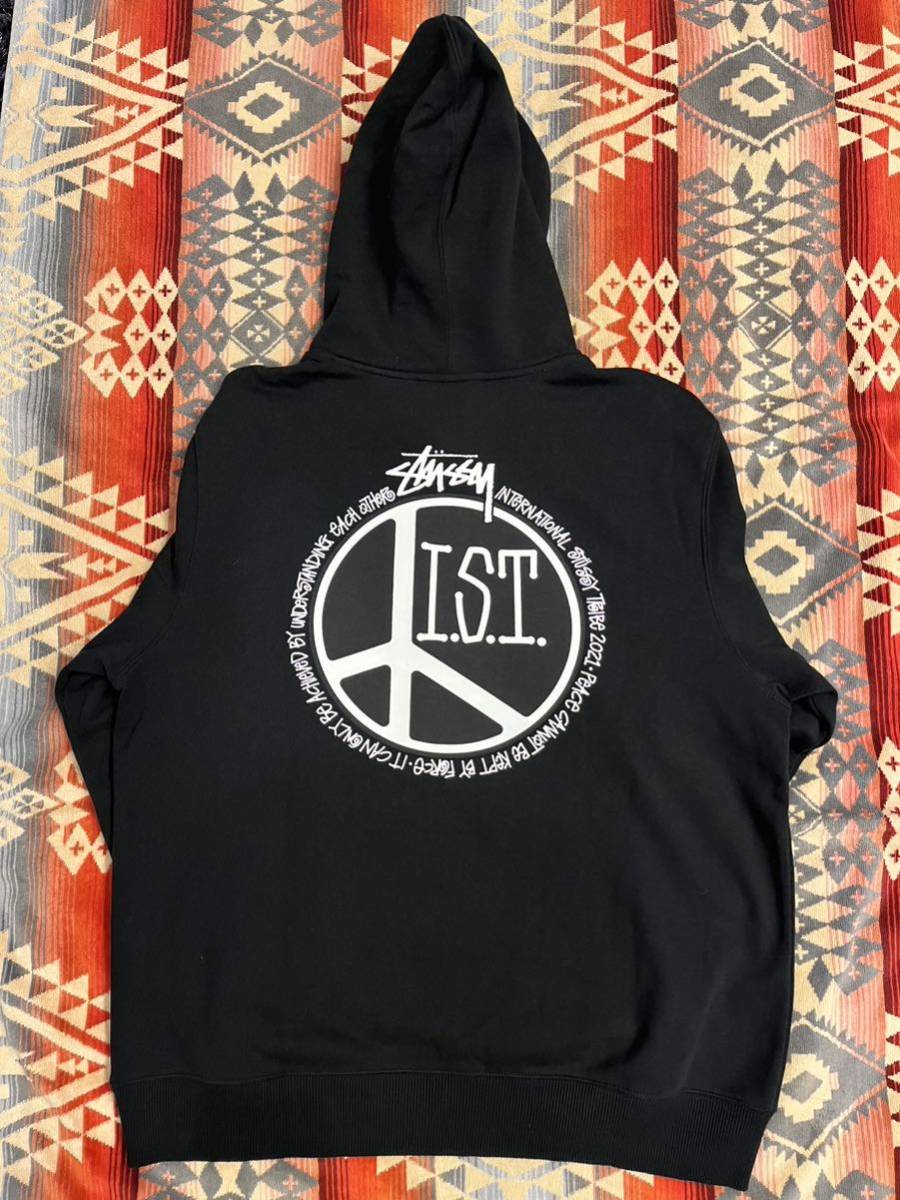 stussy Hooded フーディー パーカー ブラック