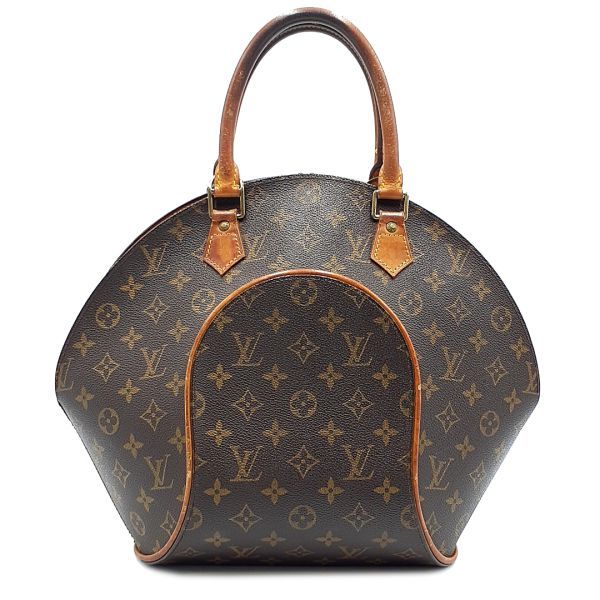 ルイヴィトン LOUIS VUITTON ハンドバッグ 鞄 M51126 エリプスMM モノグラム キャンバス No.MI1928 茶 ブラウン系 01-24021201-N