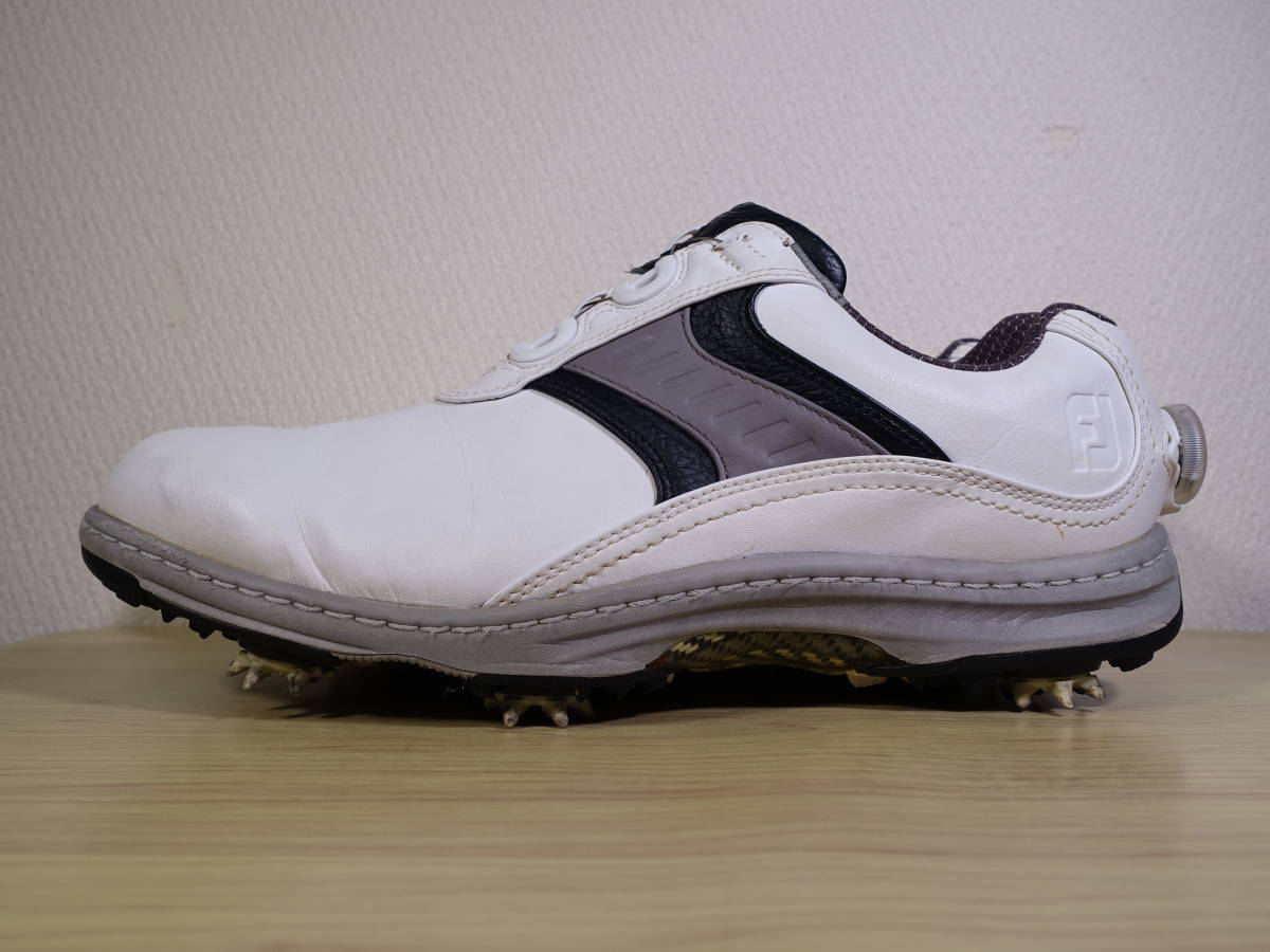 ◇ FootJoy フットジョイ CONTOUR Boa コンツアー ボア GOLF 【54059J】◇ 28.0cm W ゴルフシューズ_画像1