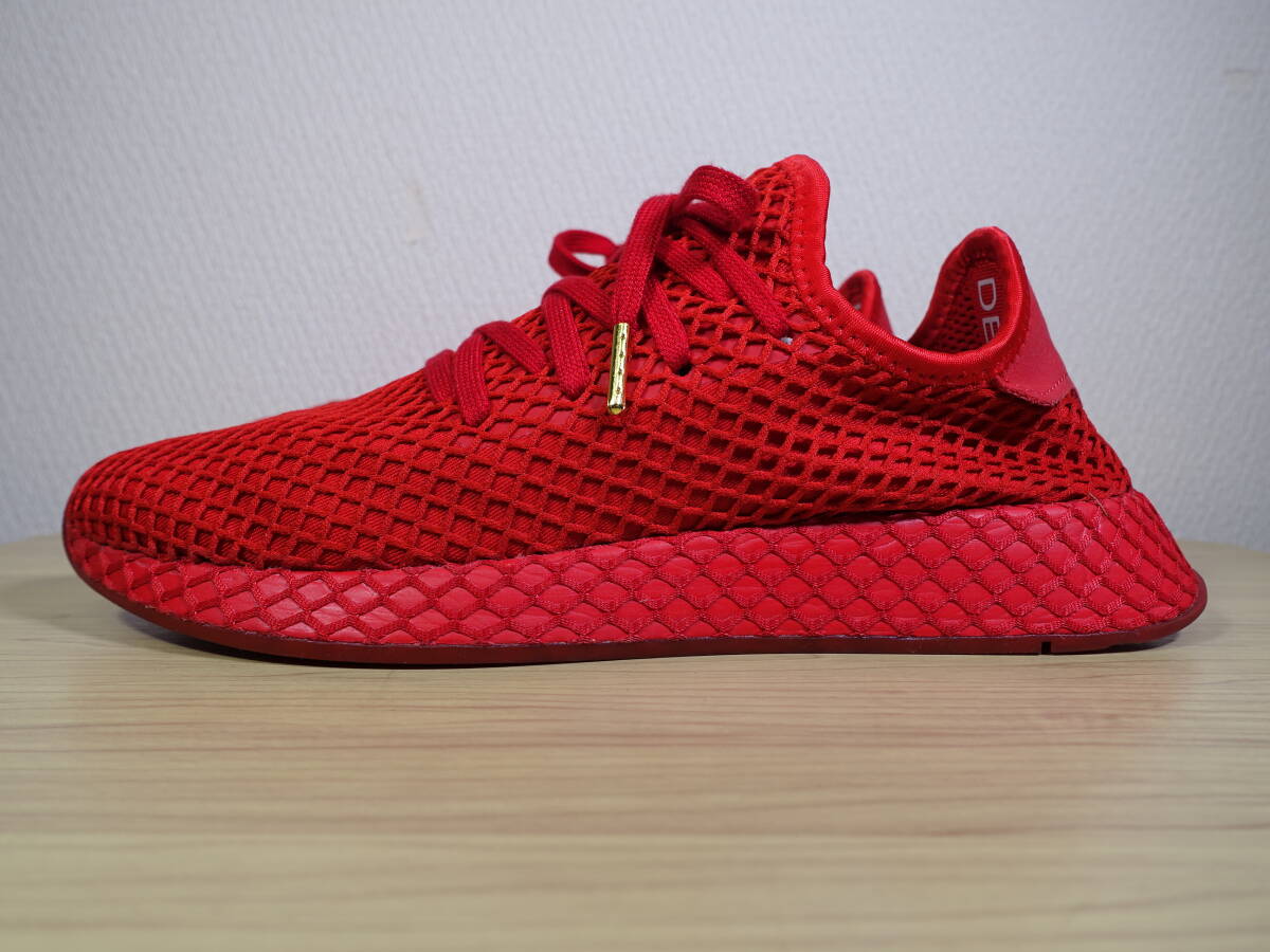 ◇ adidas アディダス DEERUPT RUNNER ディーラプト ランナー【G27330】◇ 26.5cm スニーカー レッド_画像1