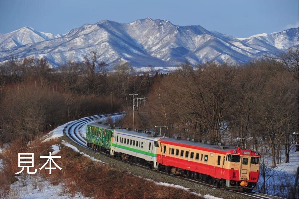 鉄道写真　根室本線を走るキハ40型No.2_画像1